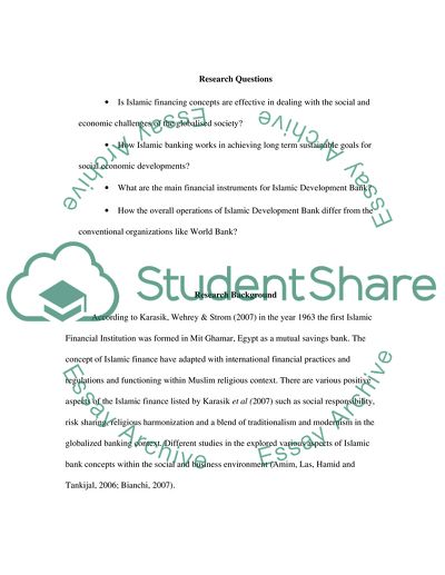 Islamic banking concepts