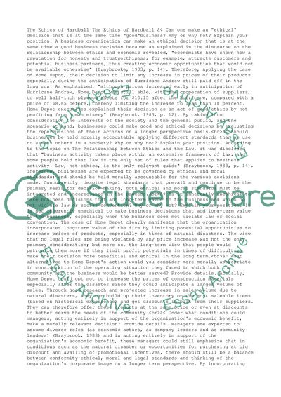 The Ethics of Hardball