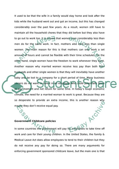 The Workplace Along With the Pregnancy Discrimination Act