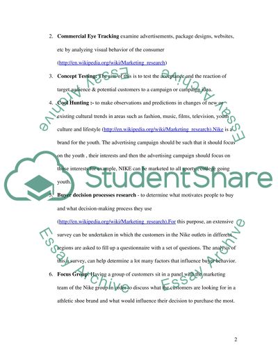 Helping Nike Management