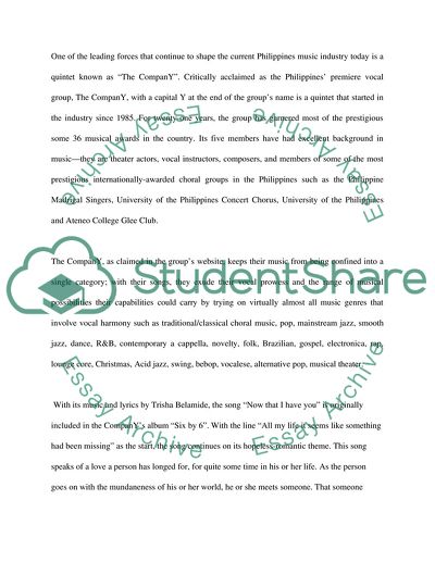 characteristics of filipino culture essay