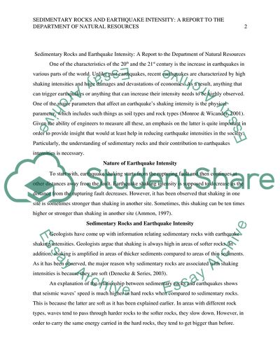 Sedimentary or metamorphic rocks and engineering issues