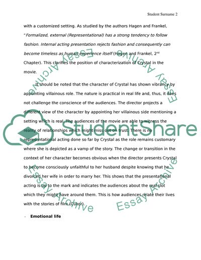 Analysis of the Movie The Women