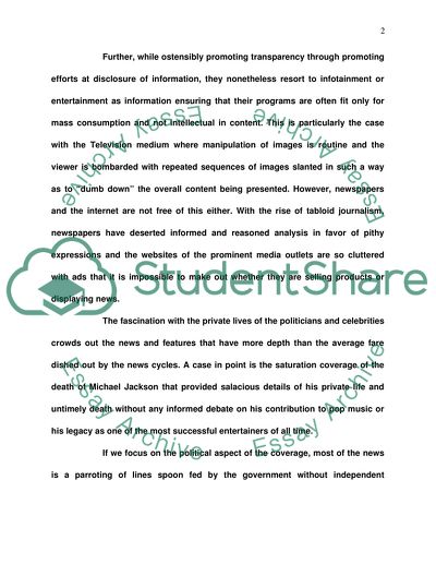 In What Ways Are the Media Political