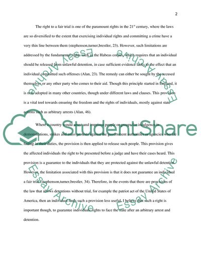 Civil Liberties and Rights