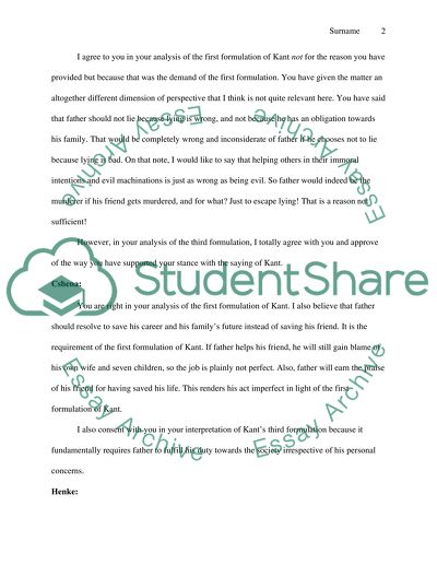 Respond to the class discussion