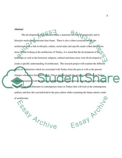 Creating New from the Old: Designs in Architecture from Turkey