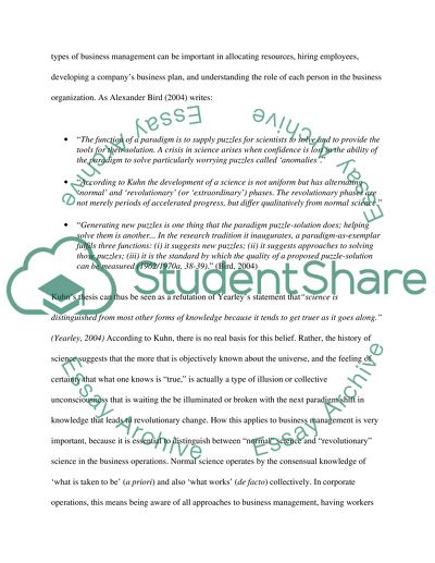 THE NATURE OF KNOWLEDGE: DISCIPLINE AND SCIENCE