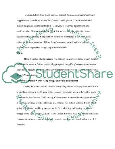 Economy of Hong Kong