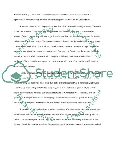 The Media and its Impact on the Range of Understanding Identity in Adolescents