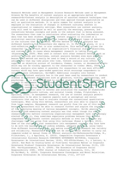 Research Method in Management Science