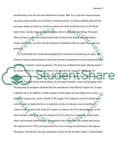 How Aviation Safety Situation in the United States Can Be Improved