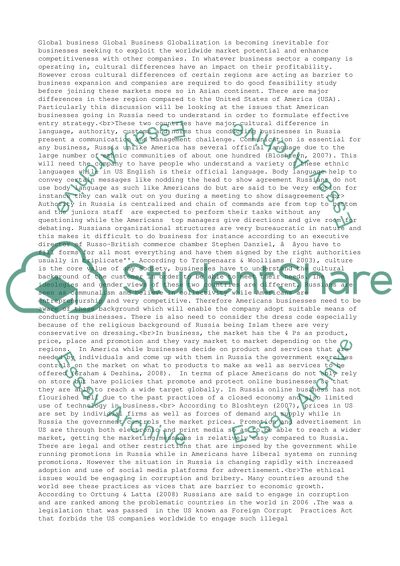 Worldwide Market Potential