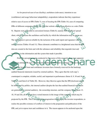 Summary of findings Saudi Arabia