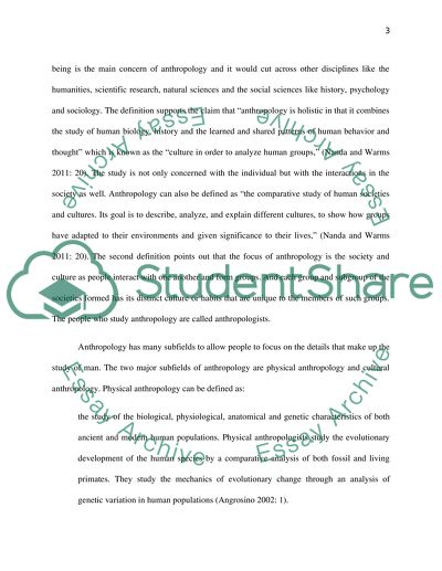 The Response of Anthropology to Colonialism