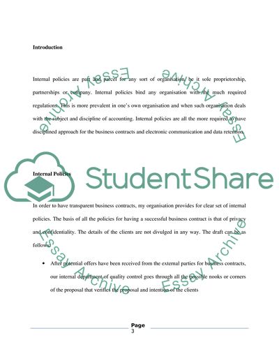 Ethics in accounting essay
