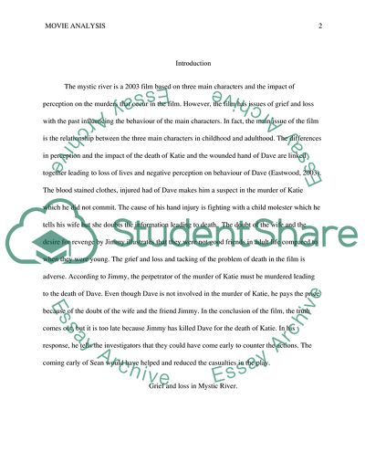 Movie Analysis: Mystic River