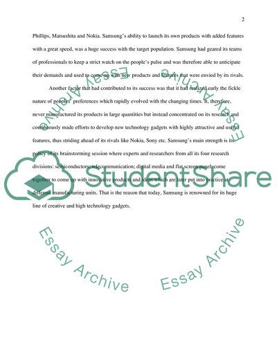 Samsung Electronics of Korea