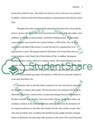 American Silent Film