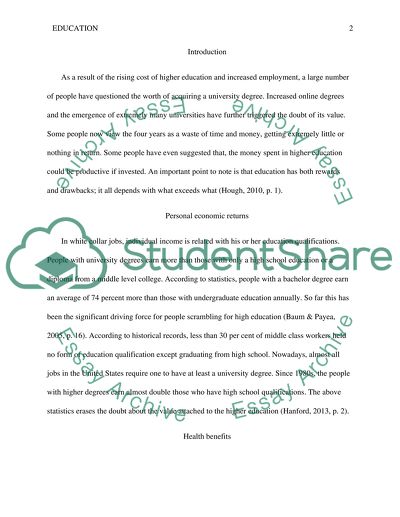 Benefits and Drawbacks of Studying at University