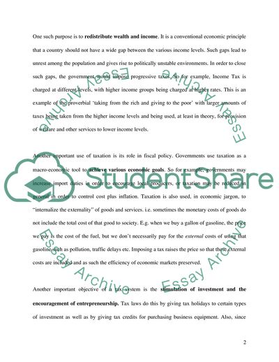 Tax Law and Accounting