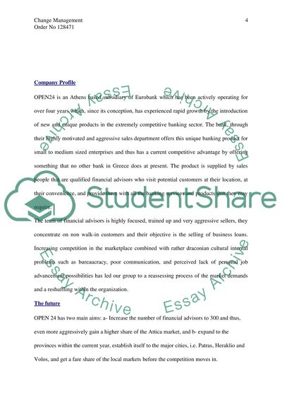 Management of Change - OPEN24