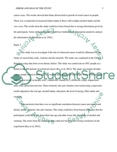 Cancer Prevalence and Dietary Intake, Minerals, Fats and Vitamins
