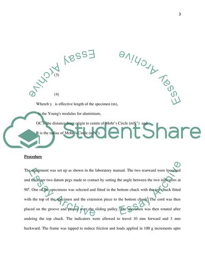 Unsymmetrical Bending of a Cantilever