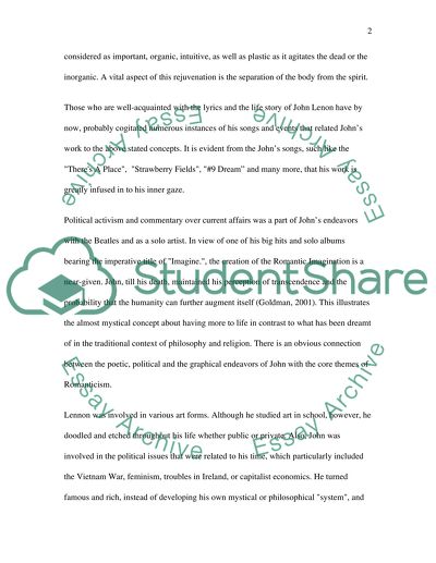 John Lennon: Romantic Era