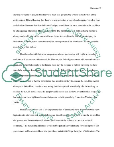 Hamilton Federalists 16