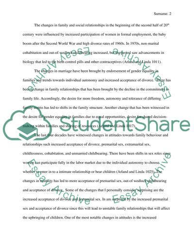Four decades of trends in attitudes toward family issues in the U.S