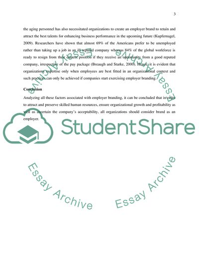 Should all organisations consider their brand as an employer