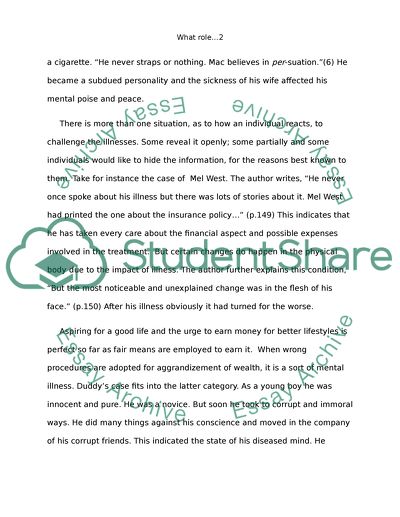 What role does illness play in the novel The Apprenticeship of Duddy Kravitz