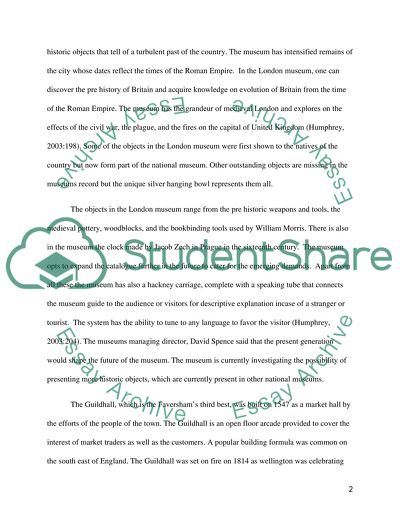 The Museum of London