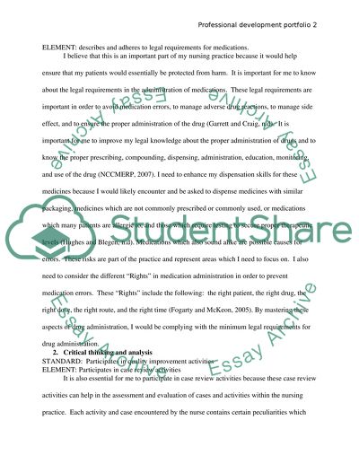 Maintaining competence in nursing practice