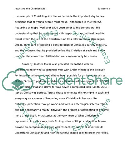 The way of Jesus and my every day life related to it