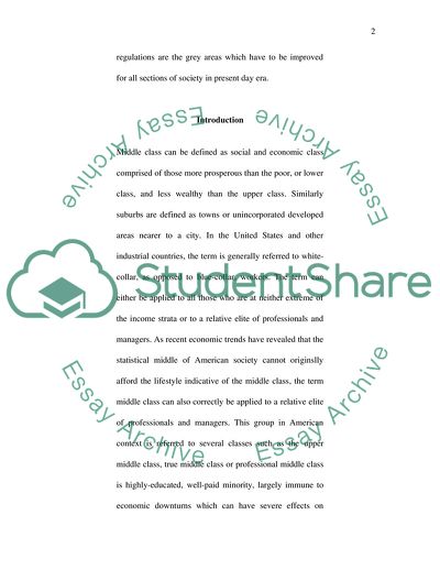 Middle Class in Manchester in the 19th Century