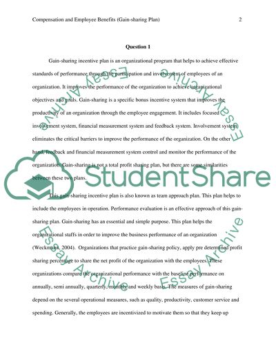 Compensation and Employee Benefits (Topic in Instruction)