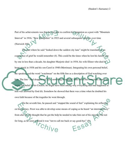 Analysis/Explication