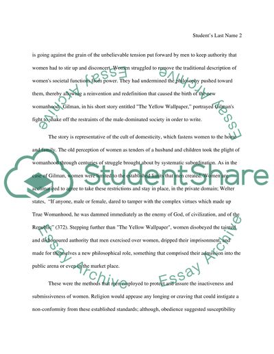 The Shifting Role of Women: A Journey from the Old Womanhood to the Neo-Womanhood