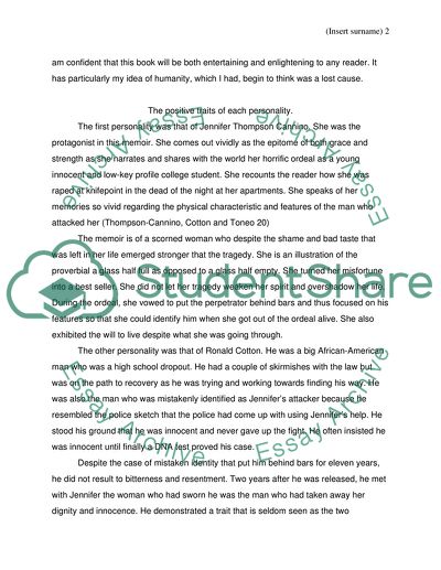 Analysis of Picking Cotton - Our Memoir of Injustice and Redemption