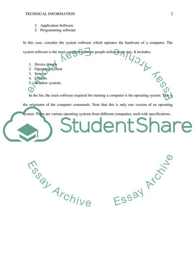 Technical Information of Hardware, Software, Peripherals and Other Add-ons to Computer Systems from Web Sites