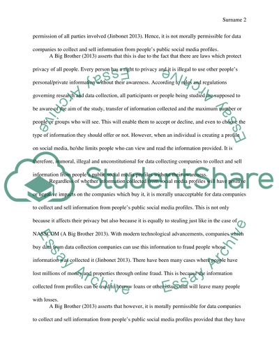 Data collection are concerned that this practice violates the privacy of individuals