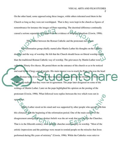 What Impact did the Protestant Reformation have on Visual Arts