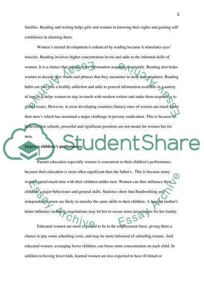 Why Does Empowering Women Matter So Much