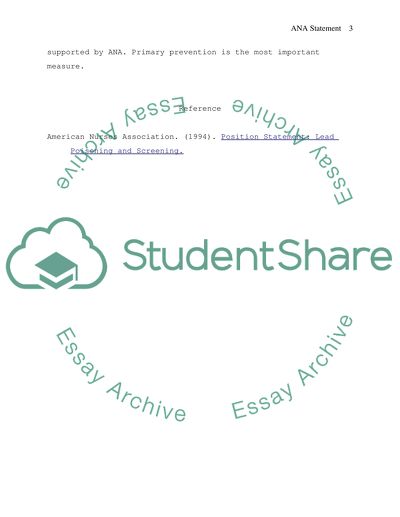 The Danger of Lead Poisoning and Screening