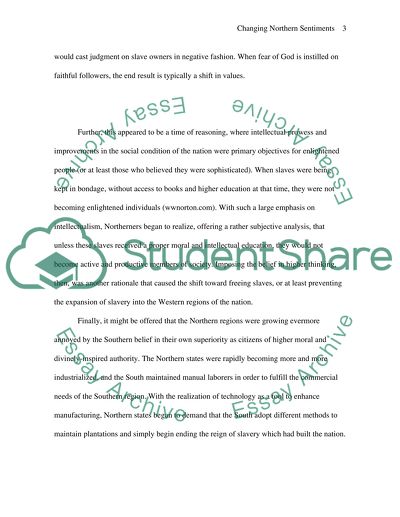 Topic of expanding slavery