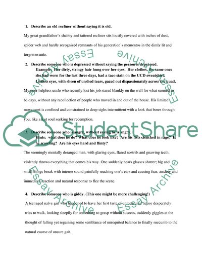 Description of Personality