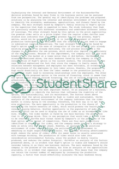 SWAT & PEST analysis