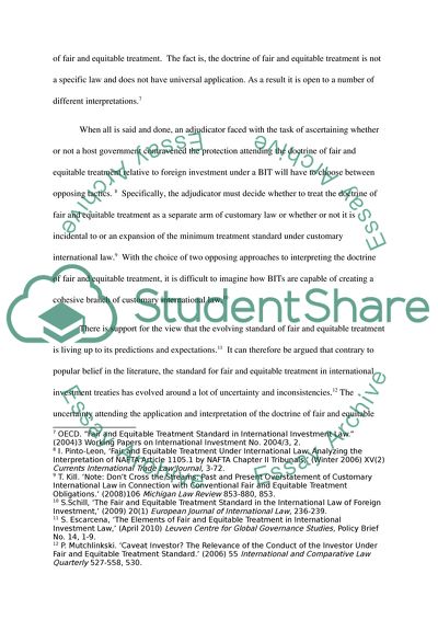 The Regulation of International Capital Doctrine